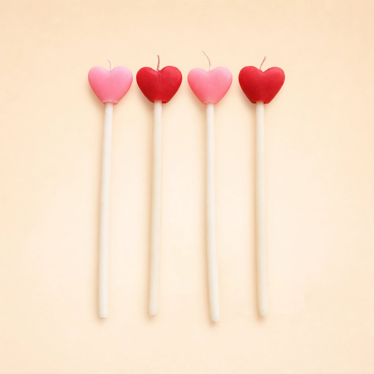Love Heart Candle Set