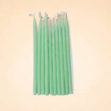 Mint Whisper Tapered Candles