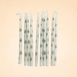Pink Gillyflower Tapered Candles (x10)