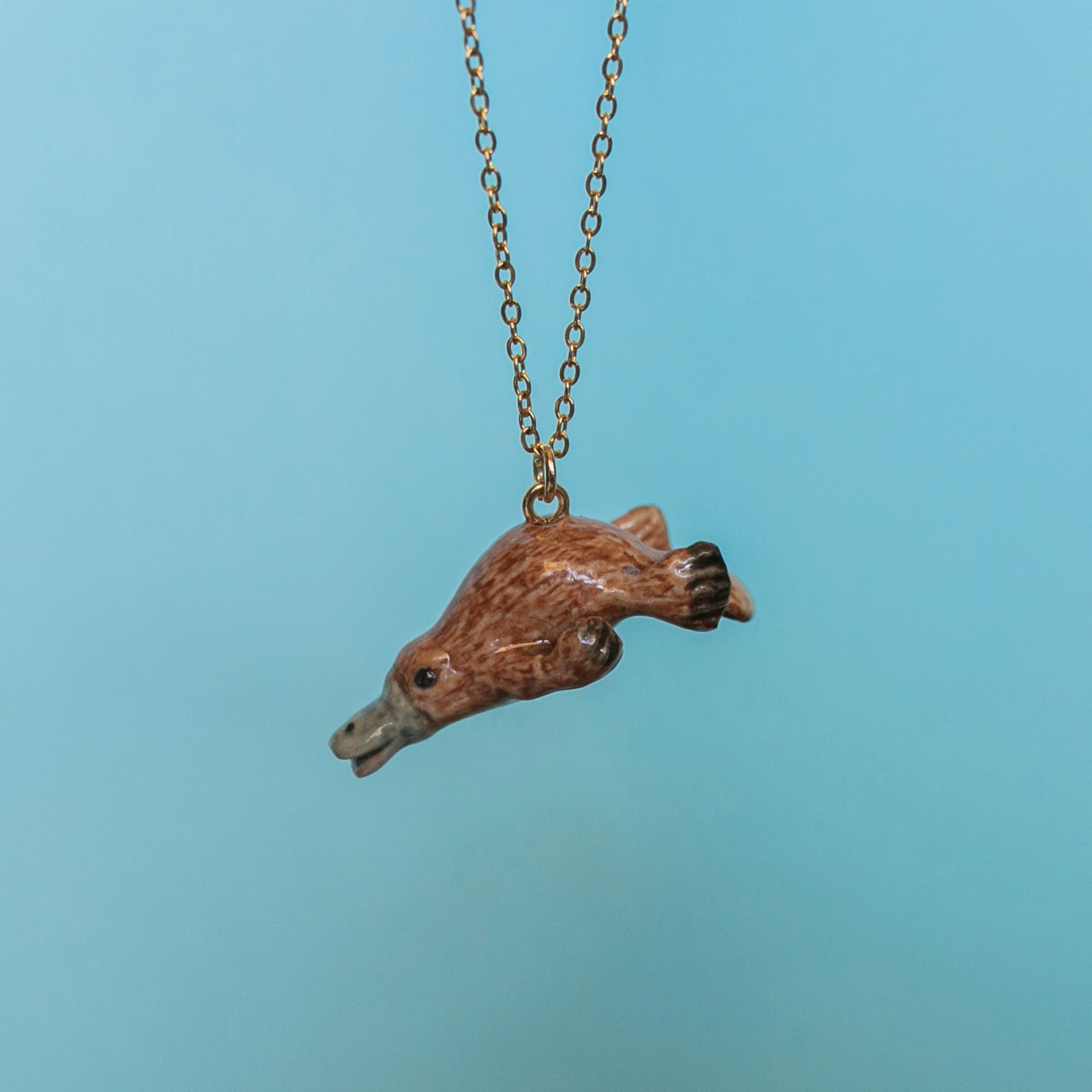 Platypus 24 Inch Chain Necklace Camp Hollow - Main Image