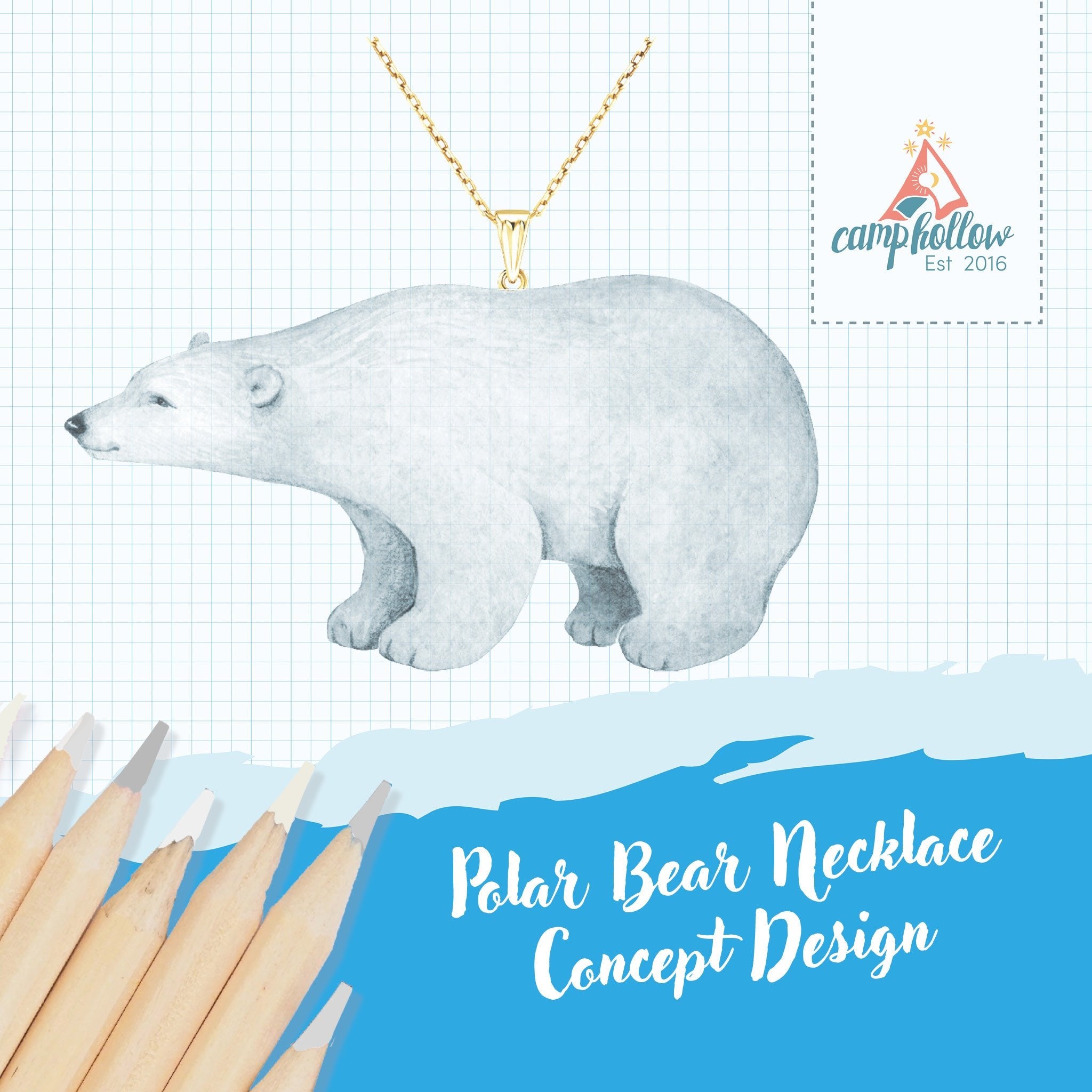 Polar Bear Necklace