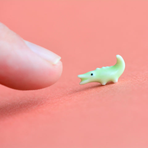 World's Tiniest Alligator Figurine -  Camp Hollow