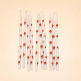Red Mushroom Toadstool Candles (x10)