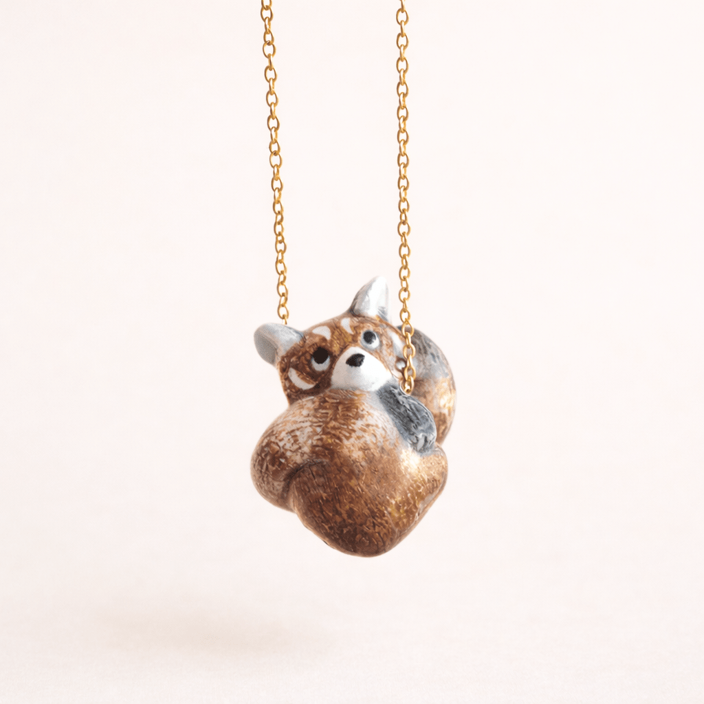 Red Panda Necklace