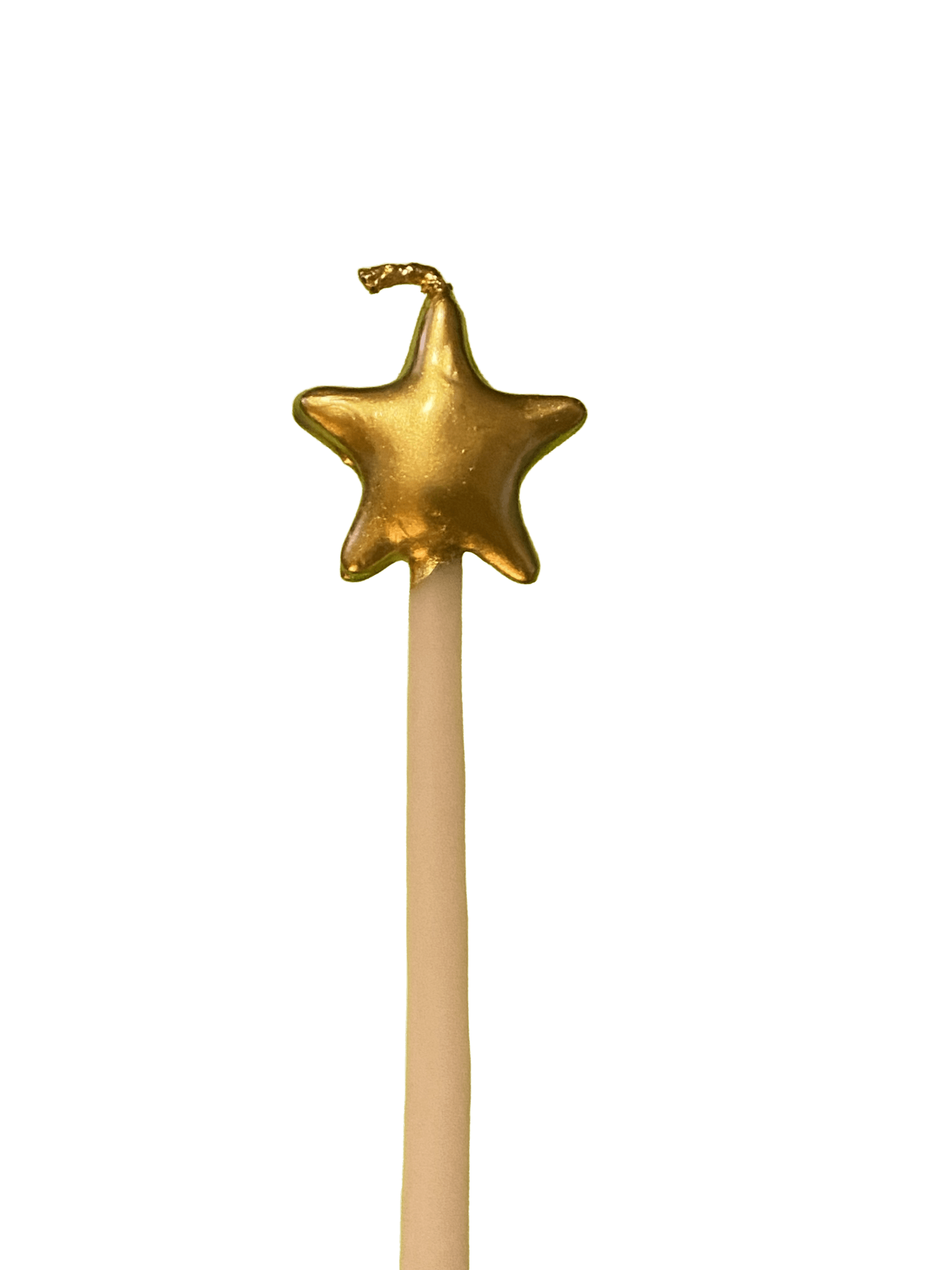 Single Christmas Star Shaped Birthday Candle Set