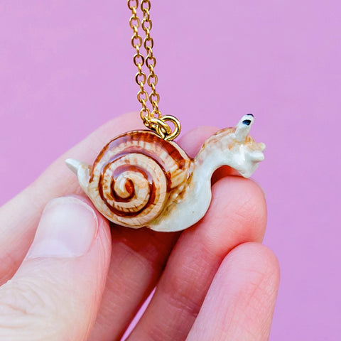 Snail Necklace