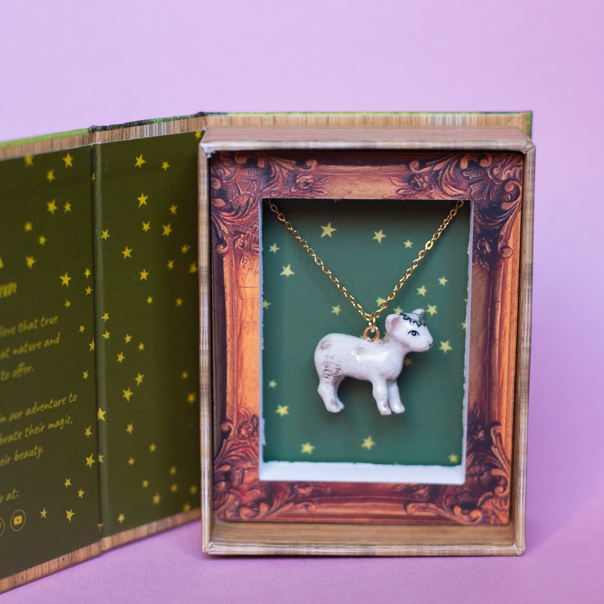 Spring Lamb Necklace