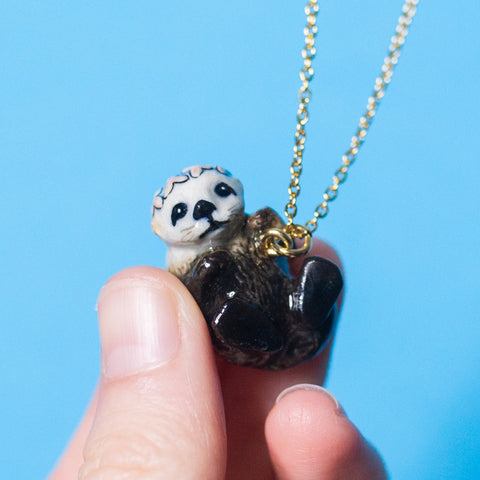 Spring Otter Necklace