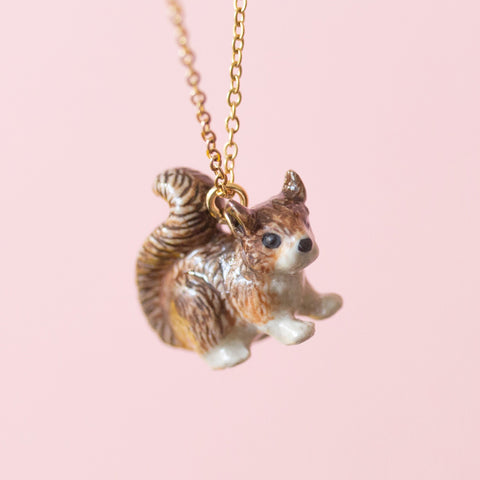 Squirrel Necklace