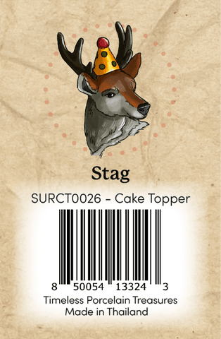 Stag CT Barcode Sticker