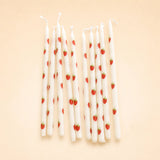 Strawberry Pattern Candle Set (x10)