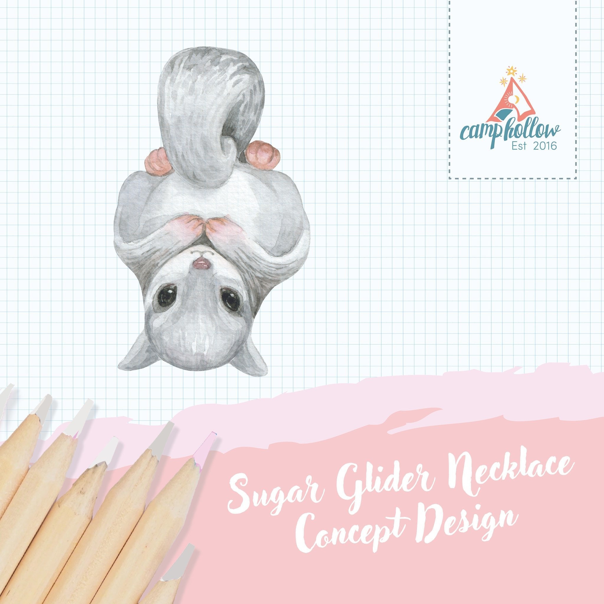 Sugar Glider Necklace