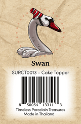 Swan CT Barcode Sticker