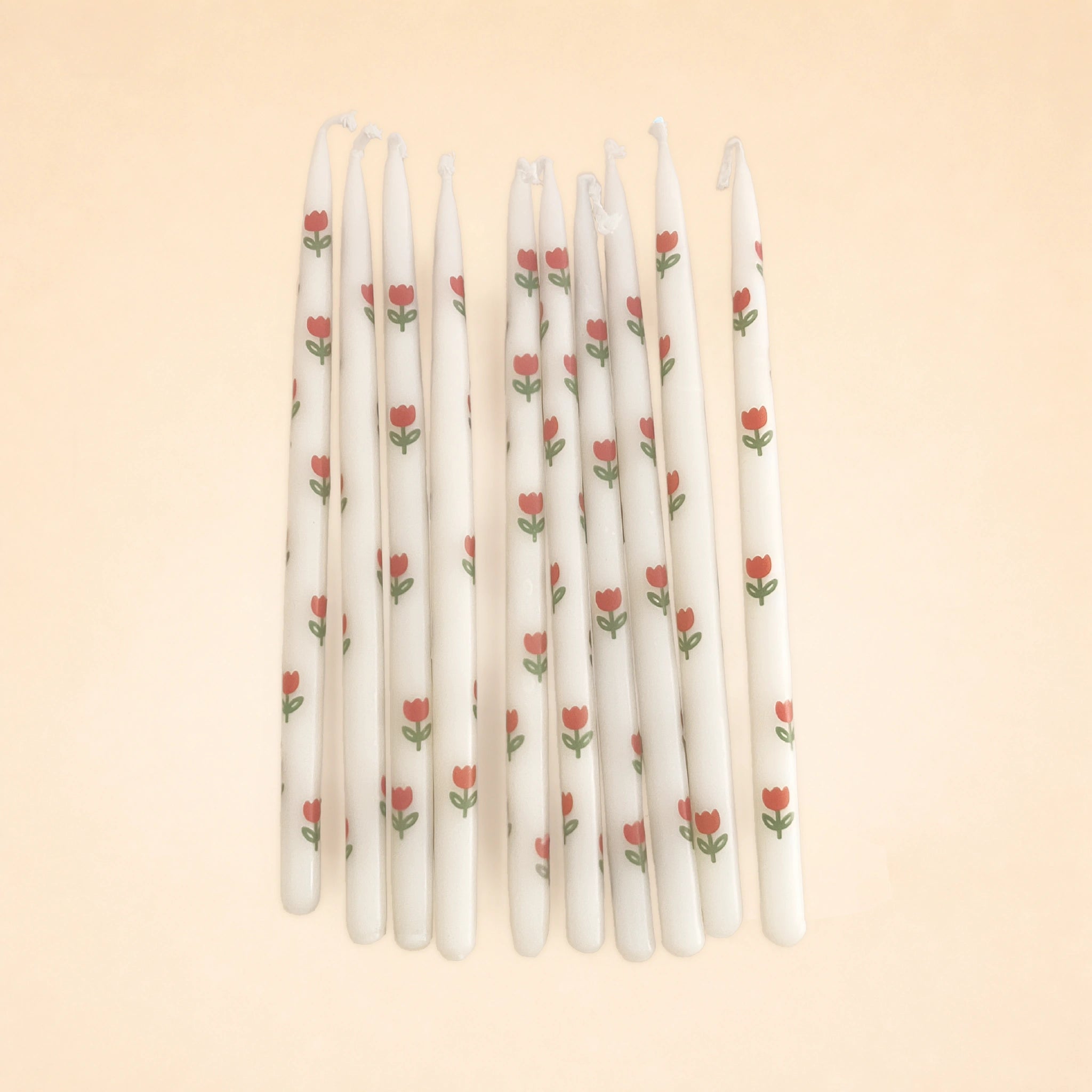 Tulip Flower Beeswax Candle  |⛺️ Camp Hollow