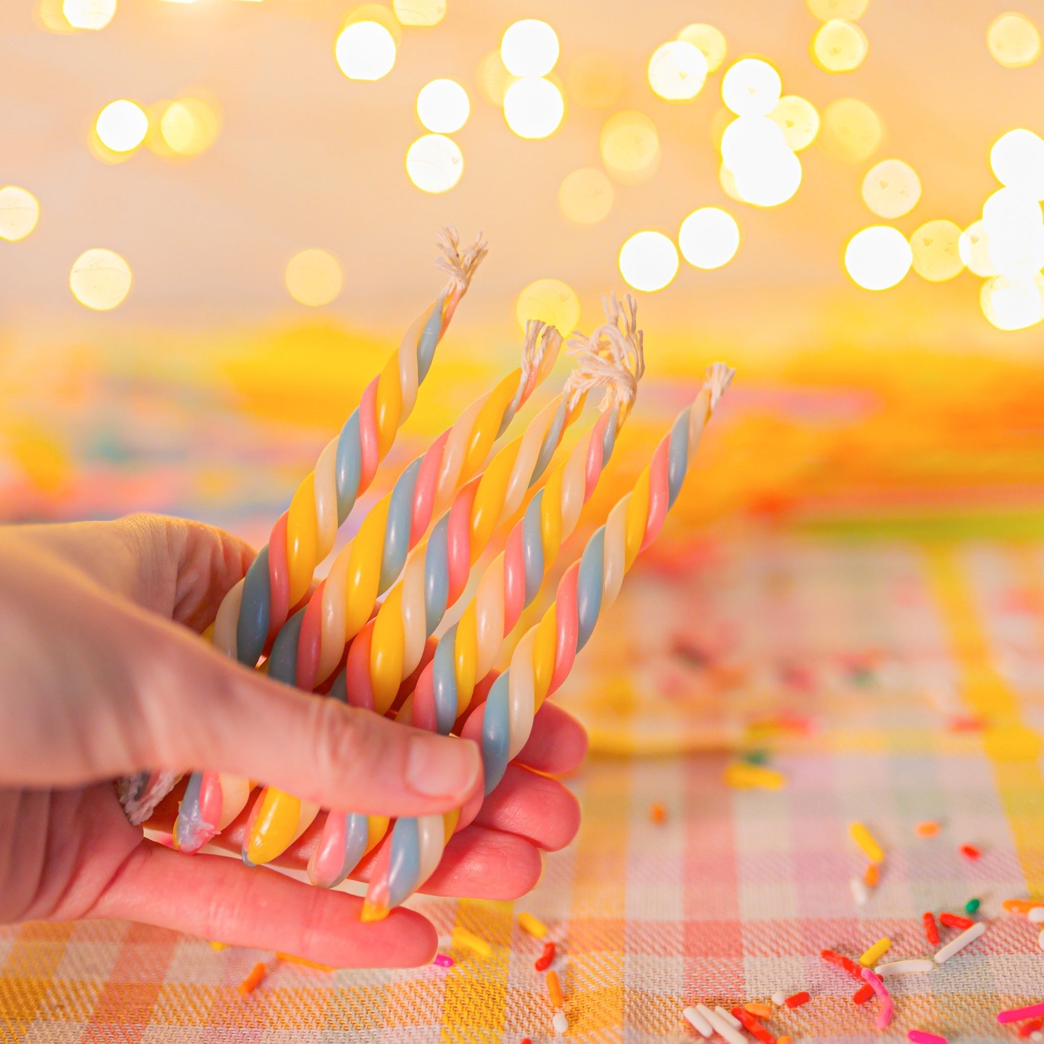 Twisted Marshmallow Candle (x5)