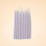 Vintage Lilac Tapered Candles