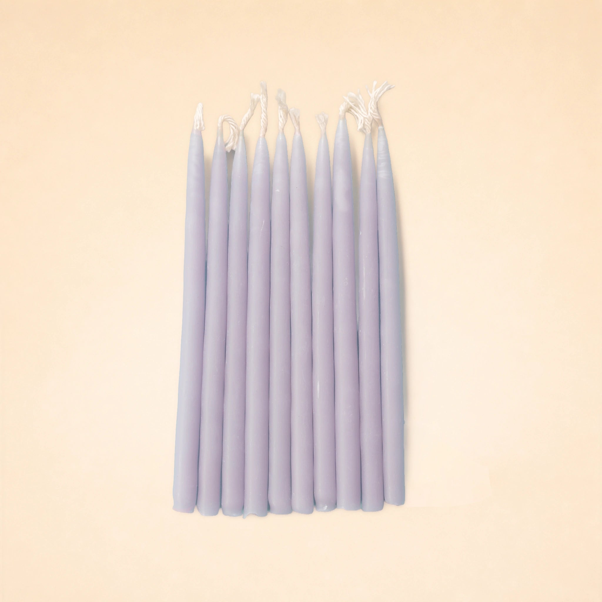Vintage Lilac Tapered Birthday Candle Set | Camp Hollow