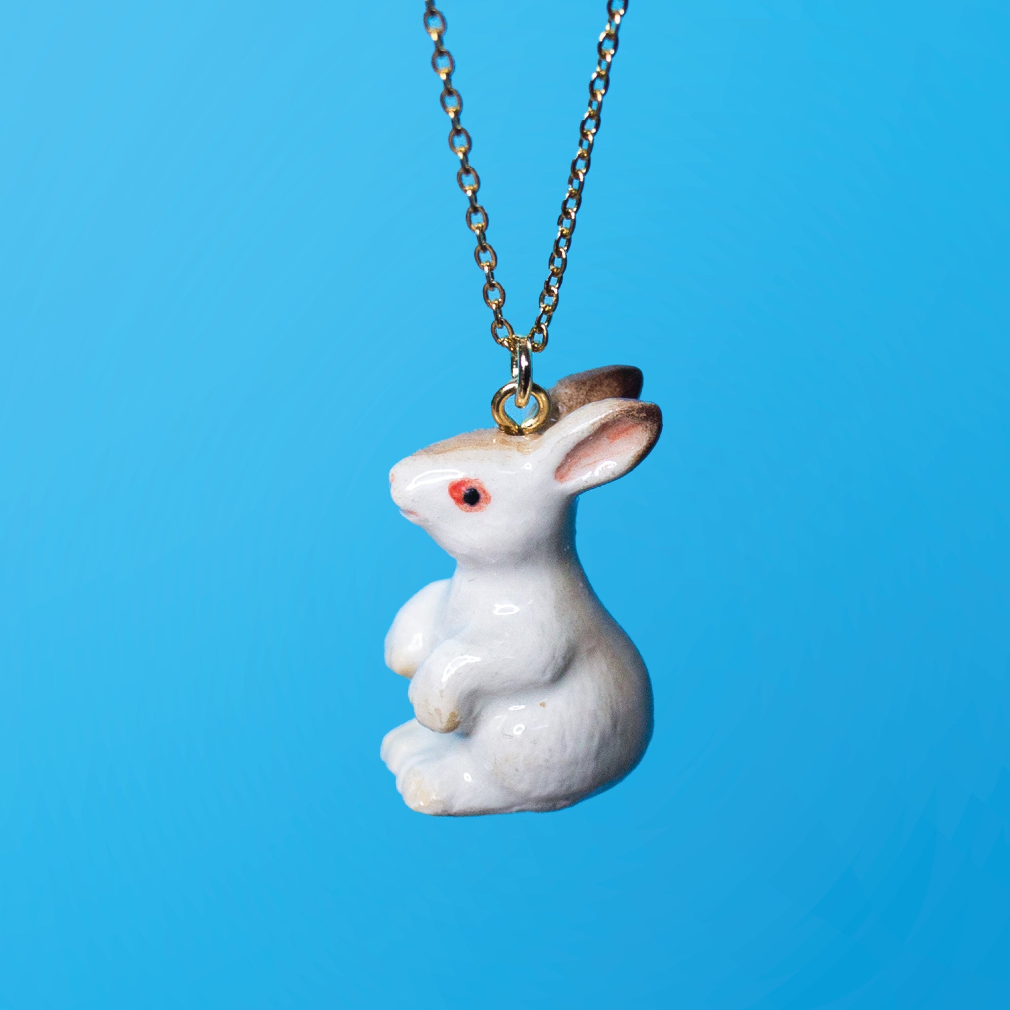 White Rabbit Necklace