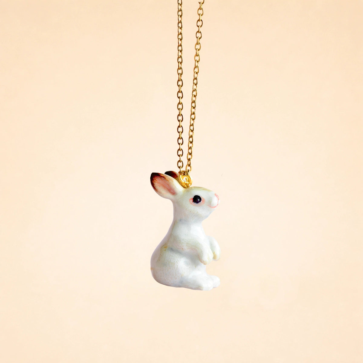 White Rabbit Necklace
