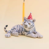 White Tiger Cake Topper