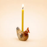 Year of the Rooster Cake Topper | Porcelain Party Animal | Candle Holder | Chinese Zodiac