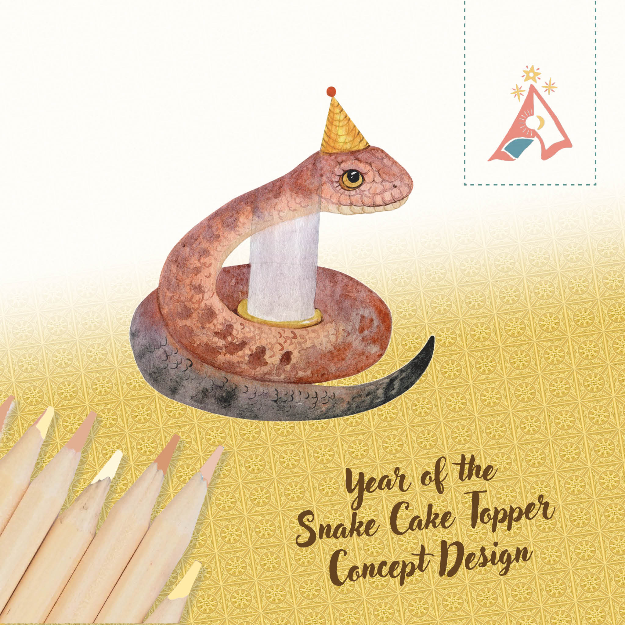 snake plant cake topper Snake Cake Topper ️ Camp Hollow Porcelain Party Animal