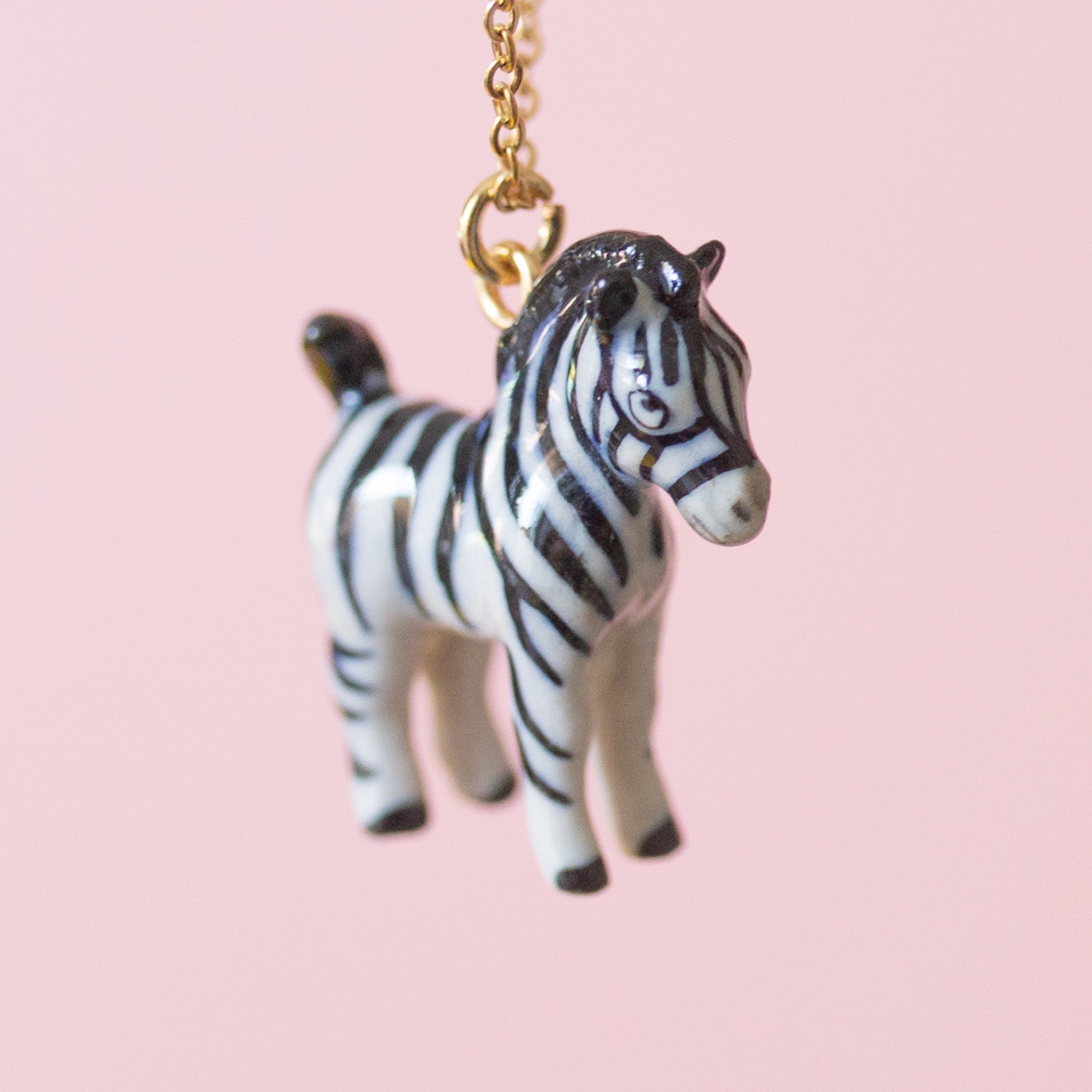 Zebra Necklace