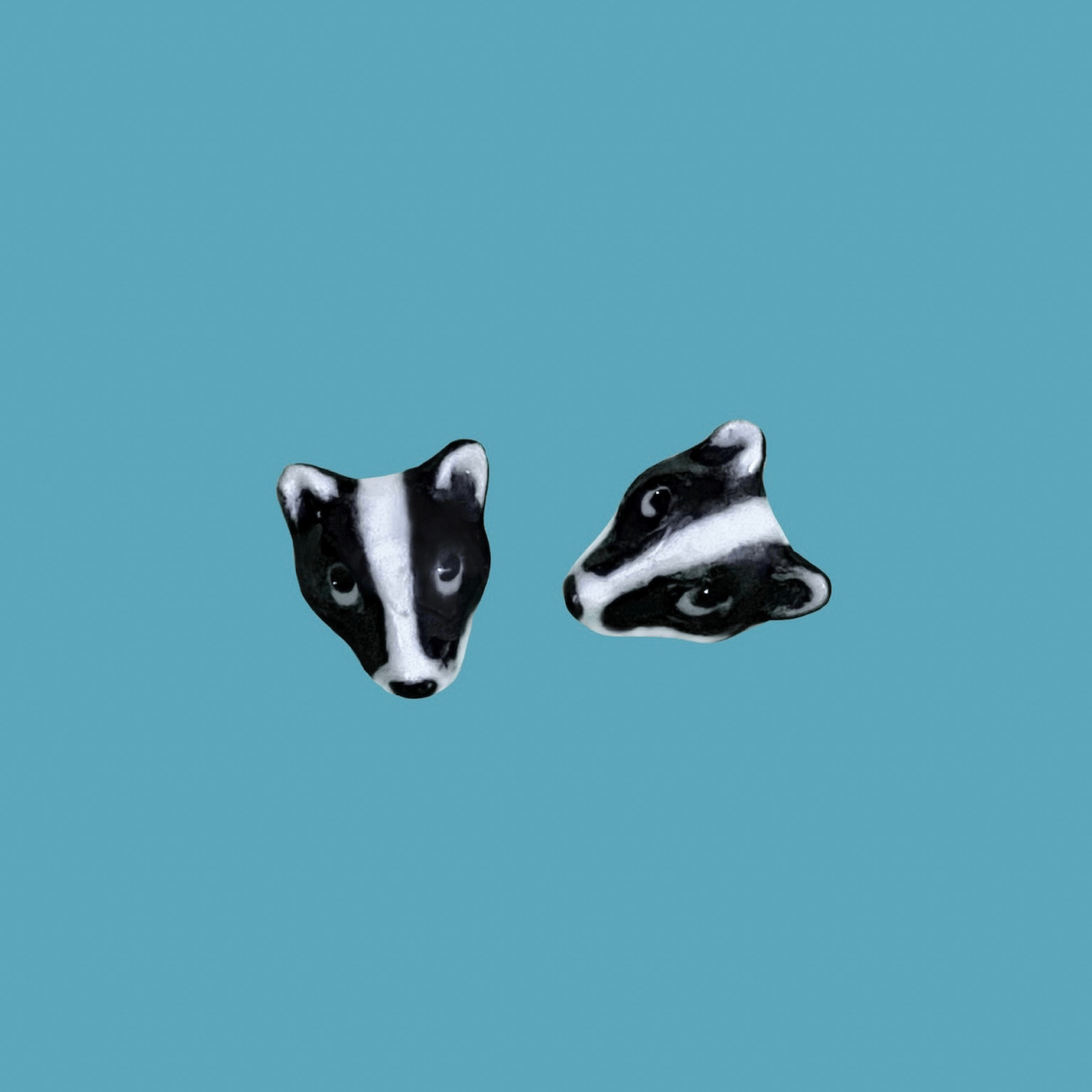 Badger Earrings - Camp Hollow