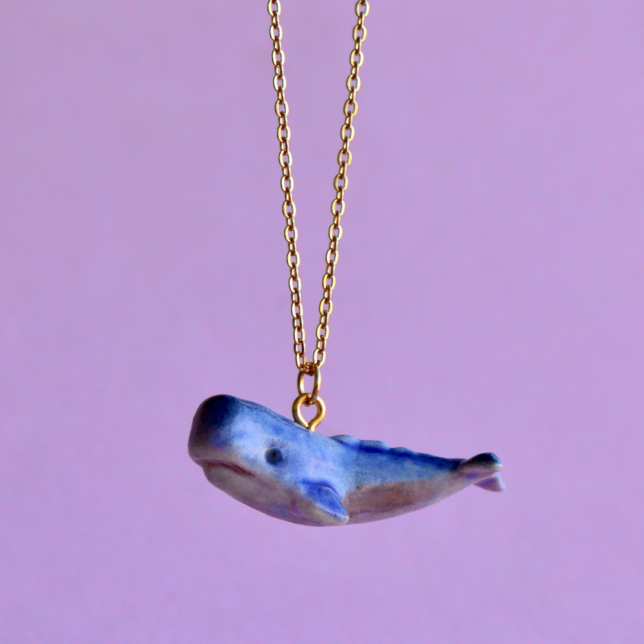 Whale Necklace | Camp Hollow Ceramic Animal Jewelry
