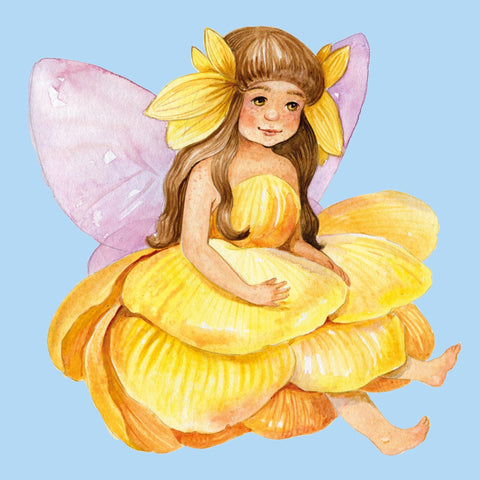 Buttercup Fairy Cake Topper