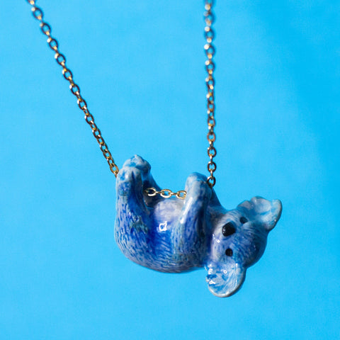 Koala Necklace | Camp Hollow Ceramic Animal Jewelry