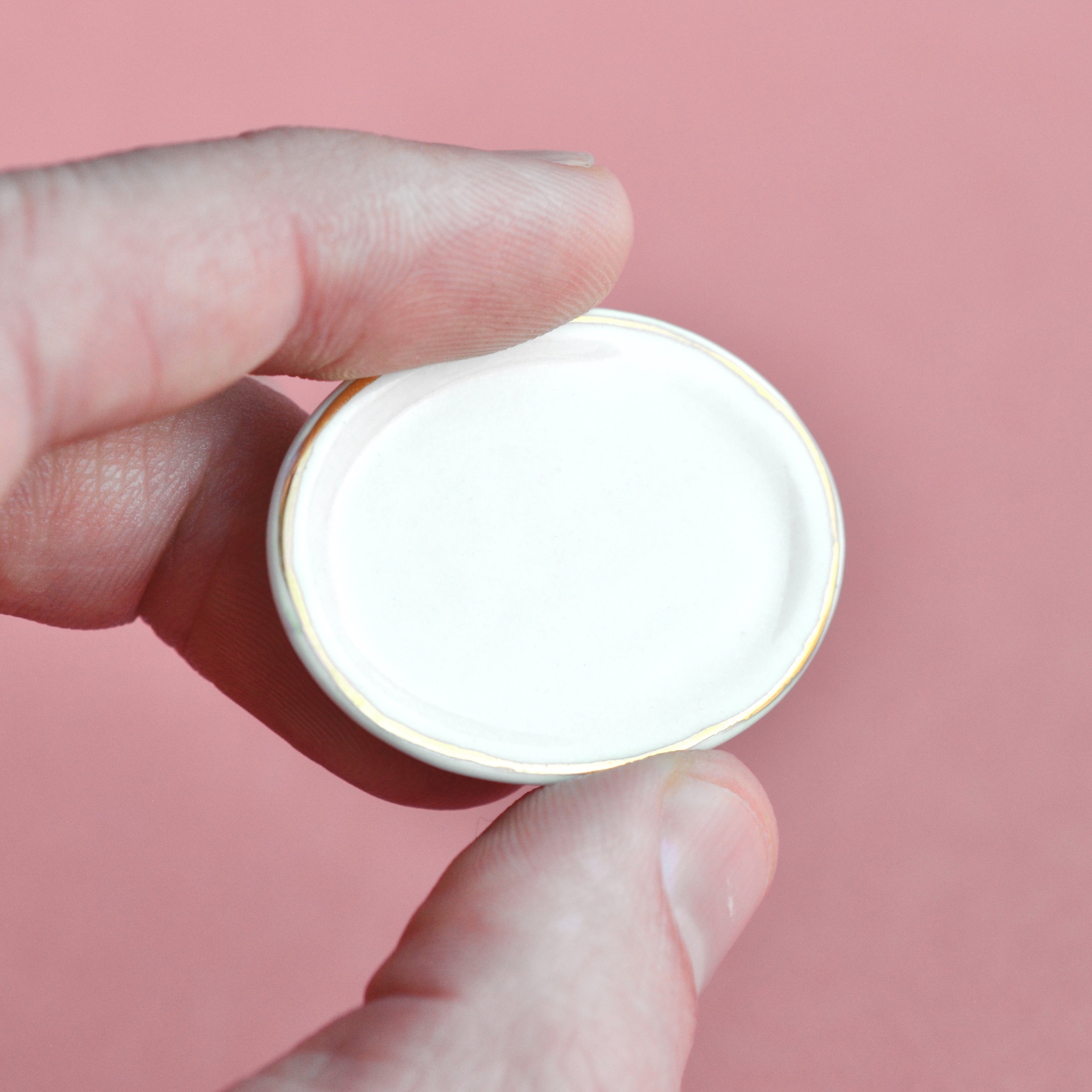World's Tiniest Porcelain Trinket Tray -  Camp Hollow
