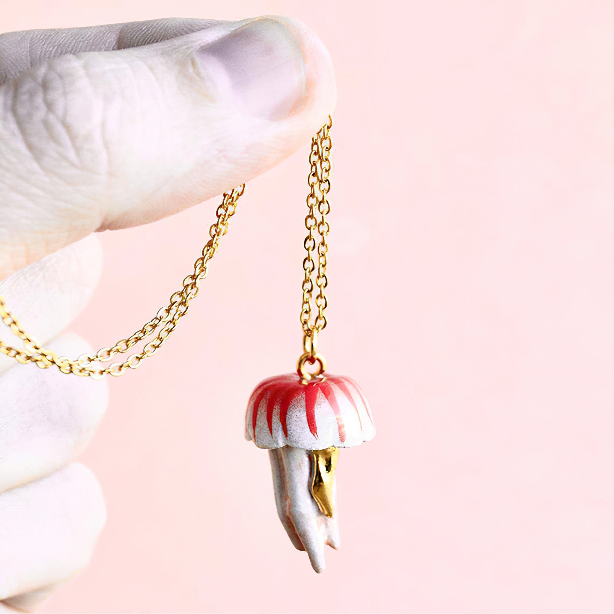 Jellyfish Necklace | Camp Hollow Ceramic Animal Jewelry