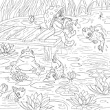 Mushroom Hollow 2 Coloring Page (Digital Download)