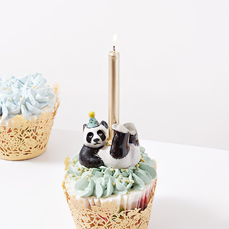 48 PCS Panda Cake Toppers Panda Toy Figure Playset Norway
