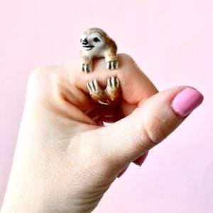 sloth belly ring