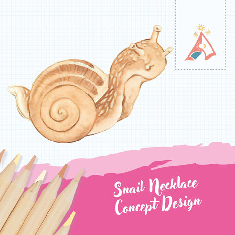 Snail Necklace