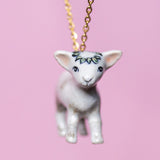 Spring Lamb Necklace