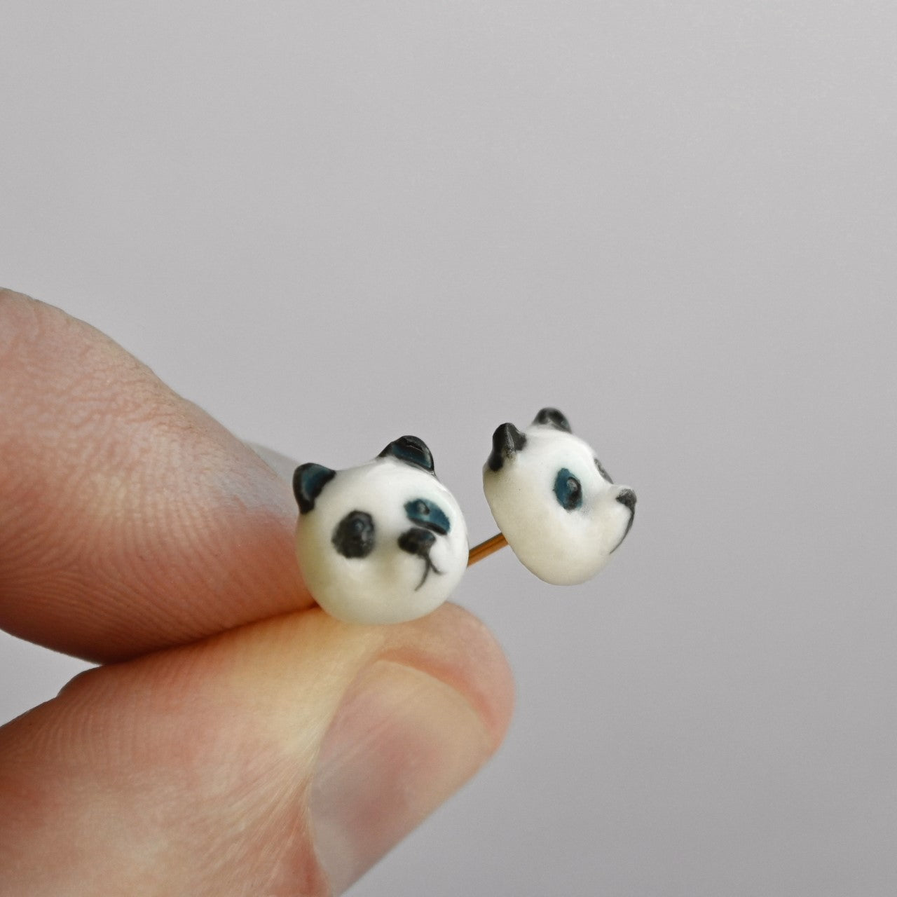 Cute panda earrings