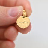 ‘Wander’ Engraved Charm