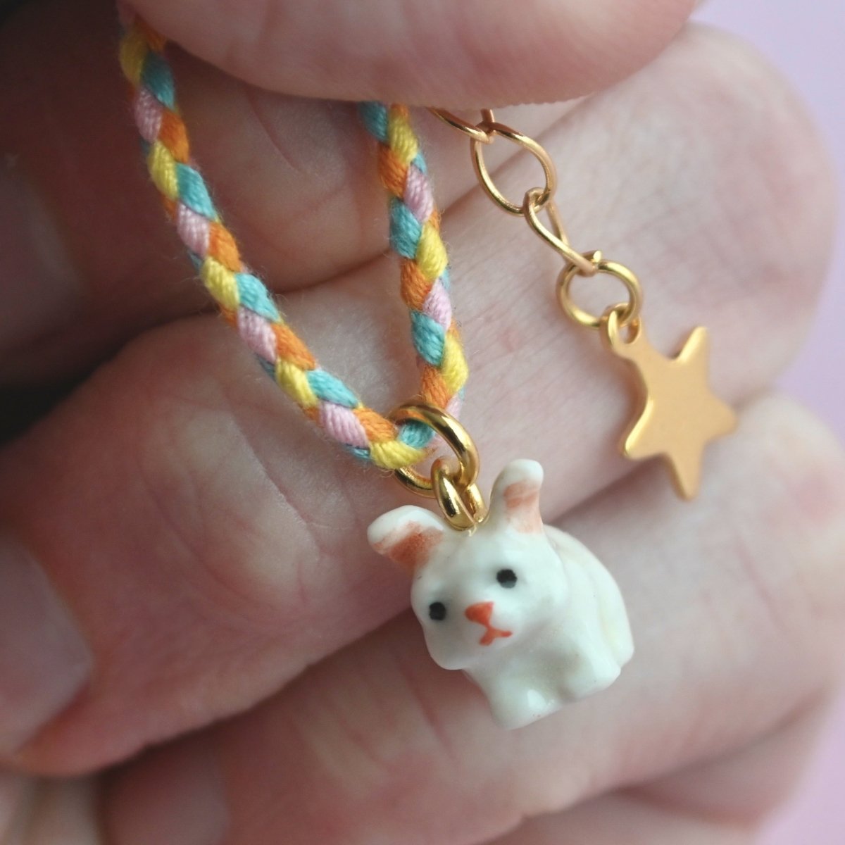 White Rabbit Charm Bracelet - Camp Hollow